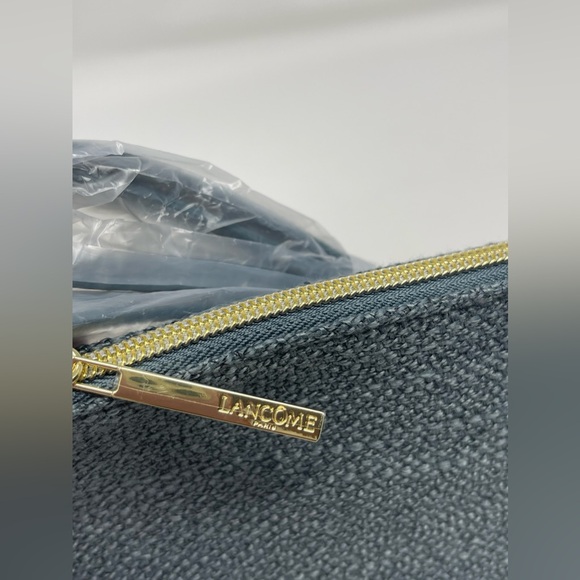 LANCÔME: Cross Body Purse, Blue Tweed Style. NEW - Picture 7 of 11